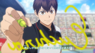 Man pointing tennis ball racket - a tennis ball free wallpaper for desktop