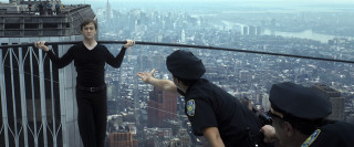 Woman police man building cityscape - a tall building free wallpaper