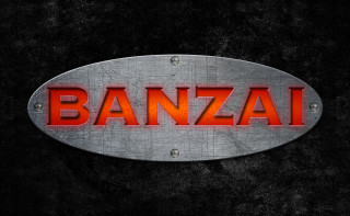 Metal sign banzaii red light - red light free wallpaper