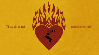 Heart deer fire quote night - game free wallpaper