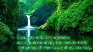 River waterfall nature quote flowing 2 - dr. seuss free wallpaper
