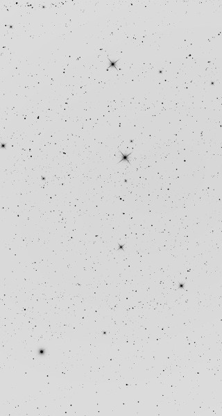 Black white sky stars plane - free space wallpaper