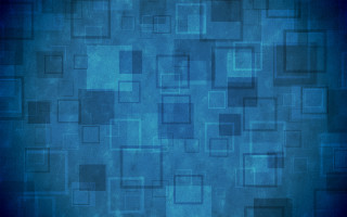 Blue background squares rectangles pattern - a cubist painting free wallpaper