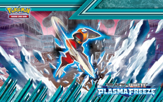 Cartoon character flying sword blue - plasma free wallpaper