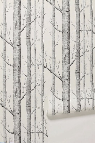 Tree pattern wallpaper white wall - environmental free wallpaper for mobile