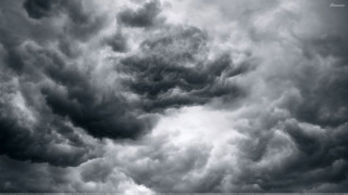 Storm cloud plane black white - daniel lieske free wallpaper for desktop