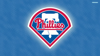 Philadelphia phillies logo blue background - the bottom of the image free wallpaper for desktop