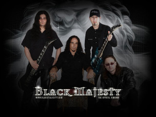 Men guitars pose black background - a picture together in front free wallpaper