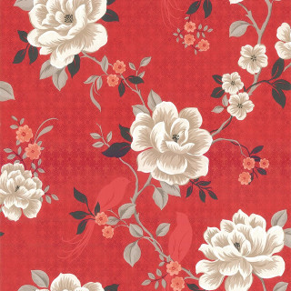 Red background white flowers leaves - white flower and leaves free wallpaper