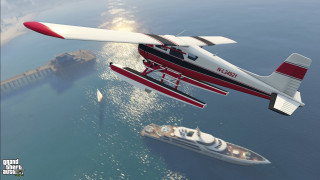 Small plane boat ocean pier - in gta v free wallpaper
