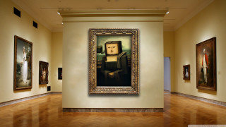 Woman room paintings wooden floor - da vinci free wallpaper