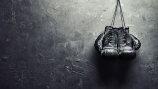 Boxing gloves hanging wall hook - glove free wallpaper