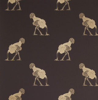 Bird long neck legs pattern - figuration libre free wallpaper for tablet