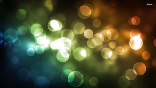 Colorful blurry background circles light - a blurry photo free wallpaper for desktop
