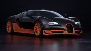 Black orange bugatti dark room 2 - neoclassicism free wallpaper for desktop