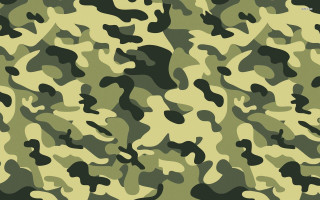 Camouflage green black spots pattern - viennese actionism free wallpaper