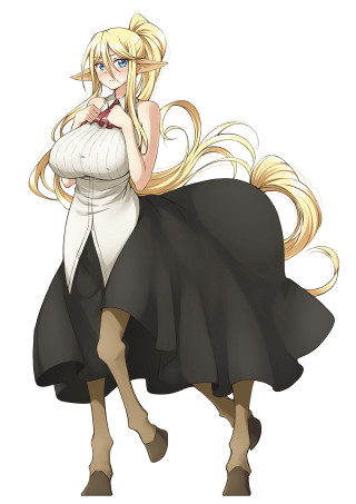 Woman dress blonde hair bow - a horse free wallpaper for mobile