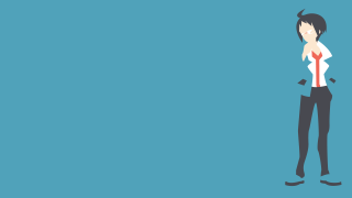 Man suit tie blue background 8 - a red tie free wallpaper