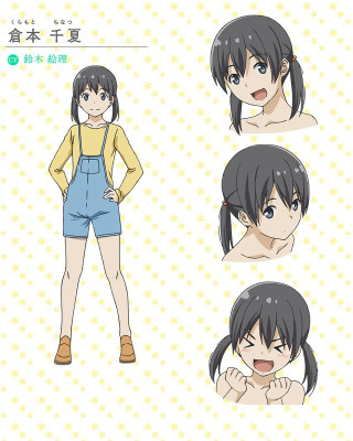 Ayako rokkaku overalls yellow shirt - concept art free wallpaper for mobile