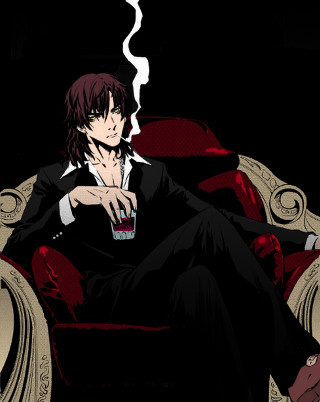 Man sitting chair cigarette mouth - a cigarette free wallpaper for mobile