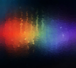 Colorful black background rainbow pattern 2 - an abstract painting free wallpaper for tablet
