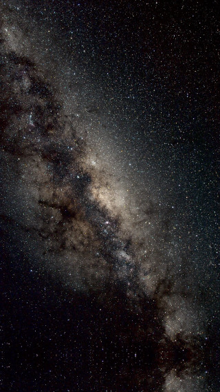 Bright large star filled sky 2 - free stars wallpaper for mobile