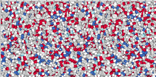 Mosaic red pattern design art - the edge free wallpaper