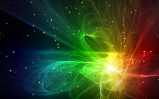 Colorful background lights black rainbow - free stars wallpaper for desktop