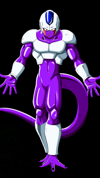 Purple armor hero fullbody cartoon - a large body free wallpaper