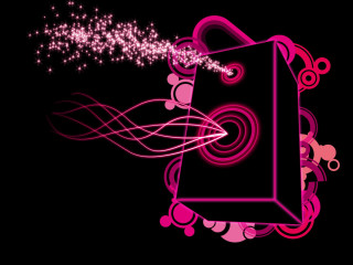 Pink black background shopping bag - evariste vital luminai free wallpaper for desktop
