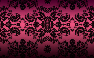 Black pink floral wallpaper design 2 - a floral design free wallpaper for desktop