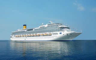 Cruise ship ocean blue sky 11 - the top free wallpaper