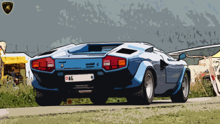 Blue sports car yellow cars - adriaen isenbrant free wallpaper