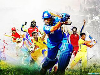 Cricket game men field city - a group of men playing free wallpaper for desktop