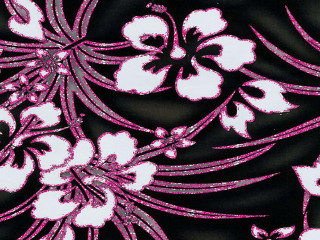 Black pink floral pattern white - floral pattern free wallpaper