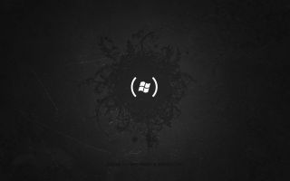 Black white smiley circle dark - a smiley face free wallpaper