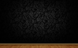 Dark room wooden floor black 3 - a minimalist painting free wallpaper for desktop