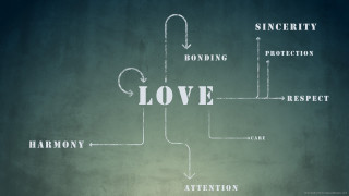 Love affection diagram wall heart - a wireframe diagram free wallpaper