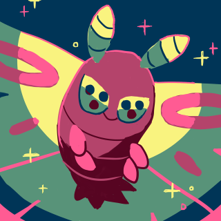 Cartoon character flying moon stars - the sky above free wallpaper for tablet