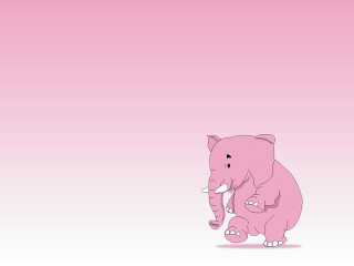 Pink elephant pink background white - amédée ozenfant free wallpaper