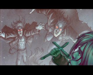 Demonic cartoon people guns demon - elden ring free wallpaper