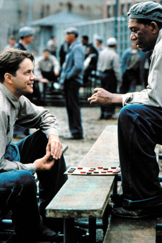 Two men checkers city square - a city square free wallpaper