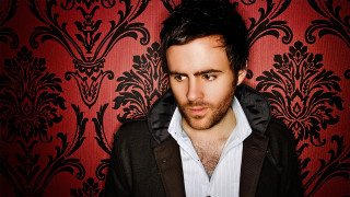 Man beard white shirt red 2 - dave kendall free wallpaper for desktop