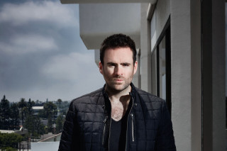 Man standing outside building sky - a sky background and trees free wallpaper for desktop