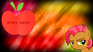 Pony pink hair apple star - a pony free wallpaper