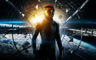 Man space suit futuristic background - a man in a space suit free wallpaper