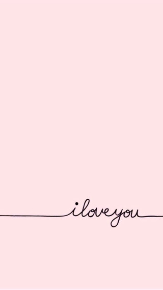 Pink background i love you - free love wallpaper for mobile