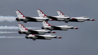 Jets formation sky smoke flying - formation in the sky free wallpaper