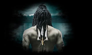 Man dreadlocks knife back black - his back free wallpaper for desktop