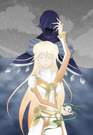 Woman white dress green plant - a green plant free wallpaper for mobile